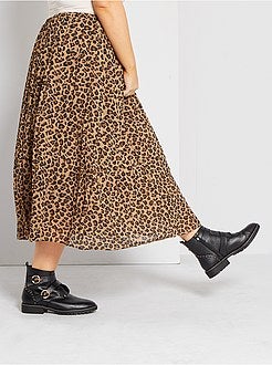 Saia plissada - Kiabi