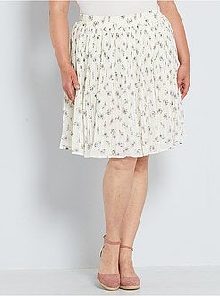 Saia plissada - Kiabi