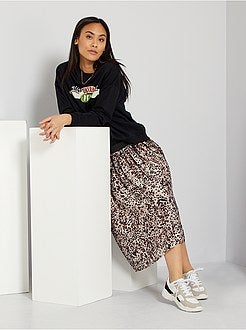 Saia plissada 'JDY' - Kiabi