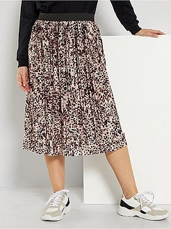 Saia plissada 'JDY' - Kiabi