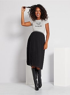 Saia pré-mamã comprida - Kiabi