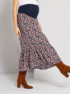 Saia pré-mamã comprida - Kiabi