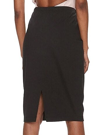 Saia Preta Calvin Klein Jeans Archival Milano para Mulher