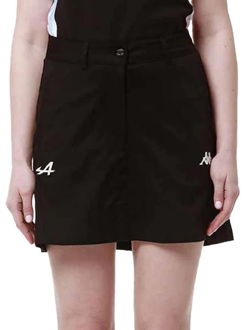 Saia preta feminina kappa aideswy - Kiabi