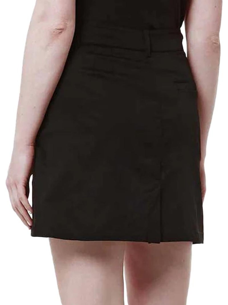 Saia preta feminina kappa aideswy Preto - Kiabi
