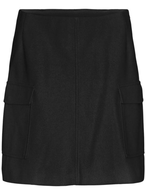 Saia Preta Feminina Vero Moda Fortuneemmy - Kiabi Saia Preta Feminina Vero Moda Fortuneemmy - Kiabi