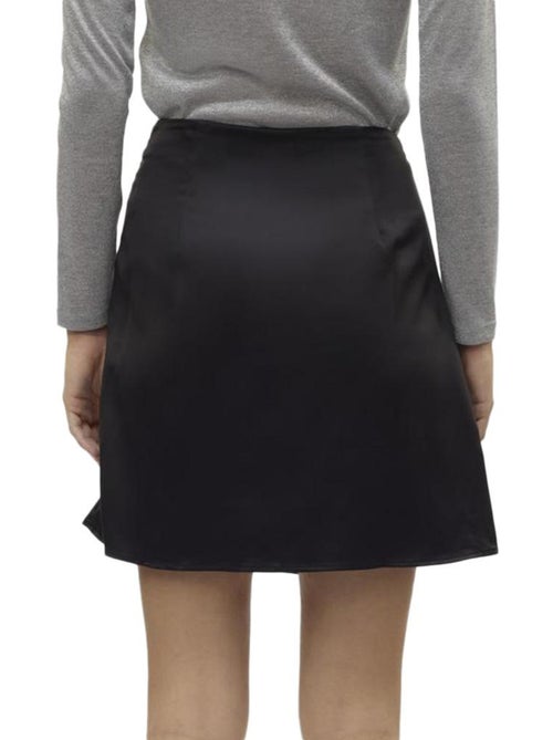 Saia Preta Feminina Vero Moda Merles - Kiabi Saia Preta Feminina Vero Moda Merles - Kiabi