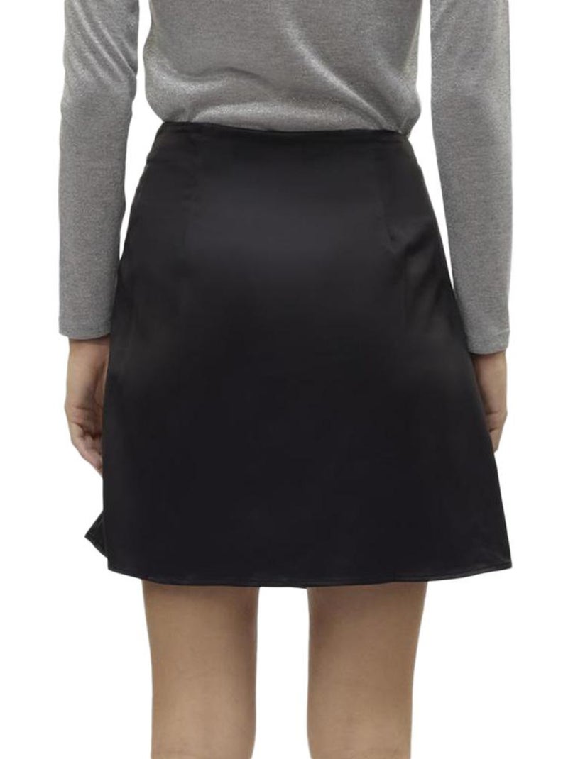 Saia Preta Feminina Vero Moda Merles Preto - Kiabi