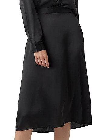 Saia preta feminina vero moda noa