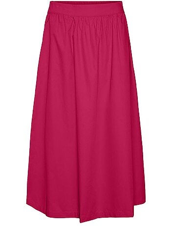 Saia Rosa Vero Moda Tine para Mulher