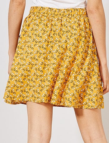 Saia soltinha estampada - Kiabi