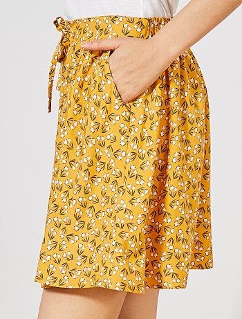 Saia soltinha estampada - Kiabi