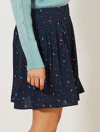 Saia soltinha estampada - Kiabi