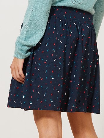 Saia soltinha estampada - Kiabi