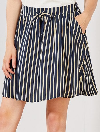 Saia soltinha estampada - Kiabi