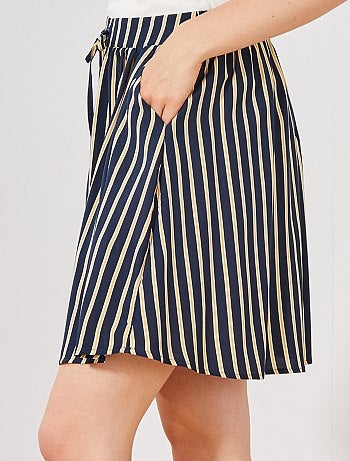 Saia soltinha estampada - Kiabi