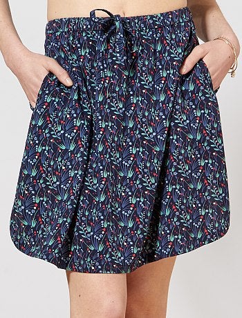 Saia soltinha florida - Kiabi