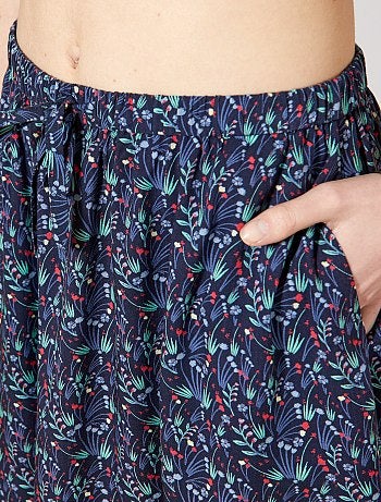 Saia soltinha florida - Kiabi