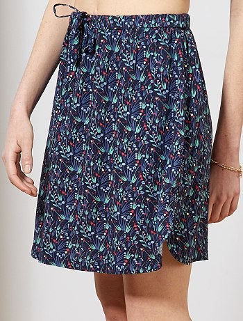Saia soltinha florida - Kiabi