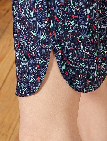 Saia soltinha florida - Kiabi