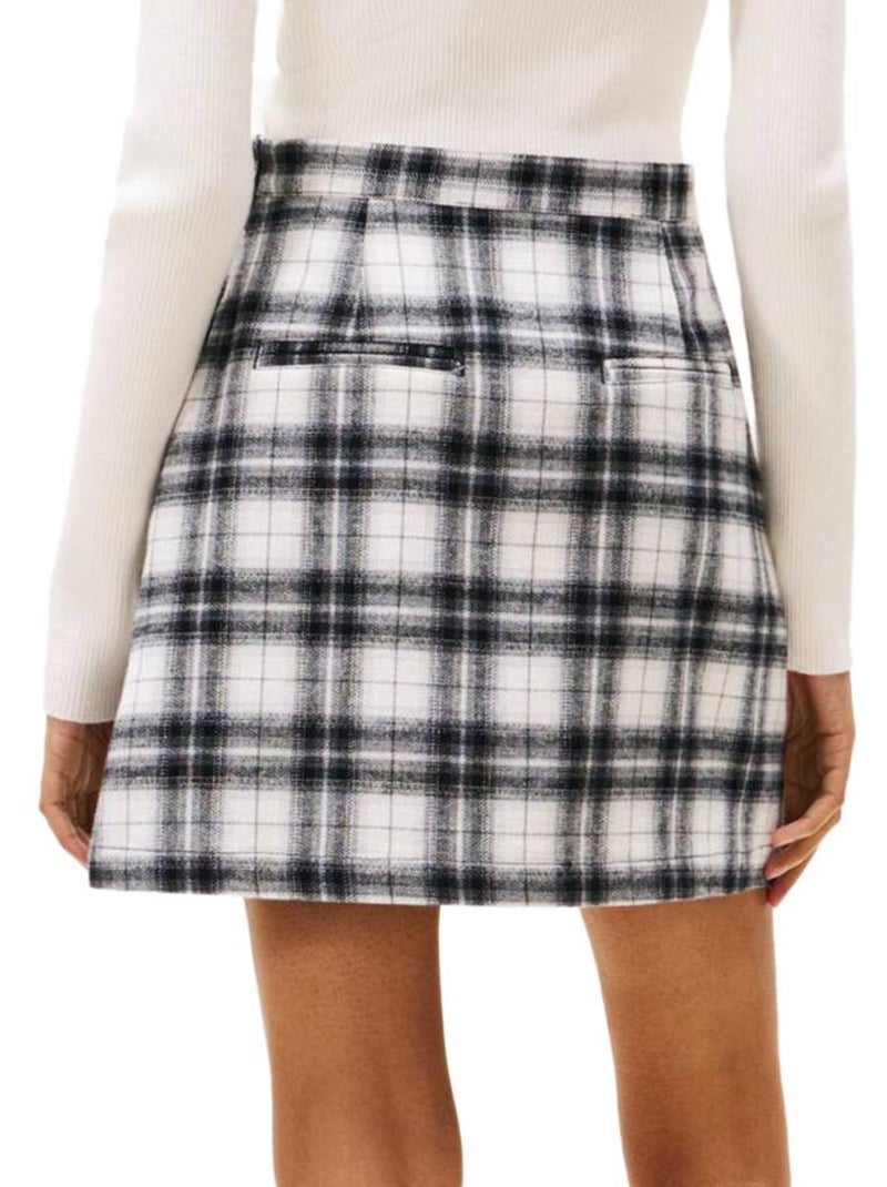 Saia Tommy Hilfiger Aline para Mulher Branca/Preta Preto - Kiabi