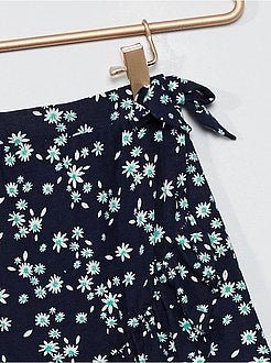 Saia trespassada florida - Kiabi