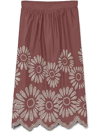 Saia Vermelha Vero Moda Blakely para Mulher
