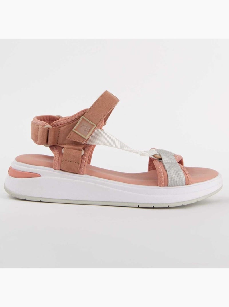 Sandália Baixa Material Sintético Montevita Rosa - Kiabi