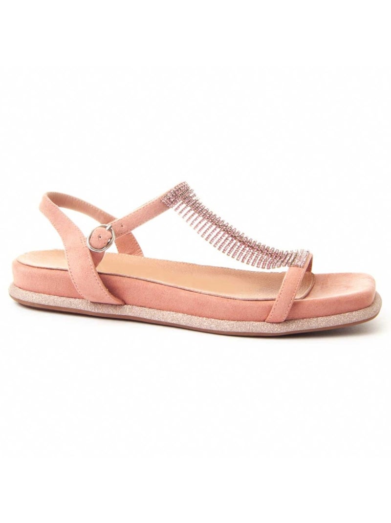 Sandália Baixa Material Sintético Montevita Rosa - Kiabi