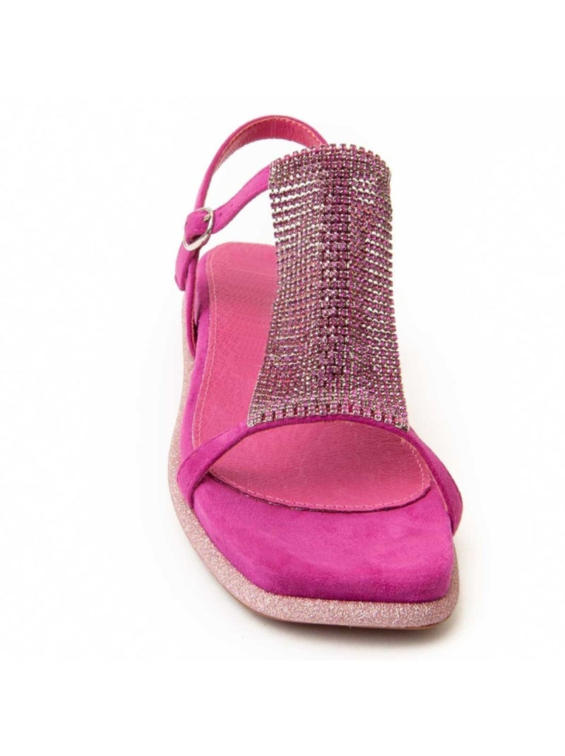 Sandália Baixa Material Sintético Montevita Rosa - Kiabi