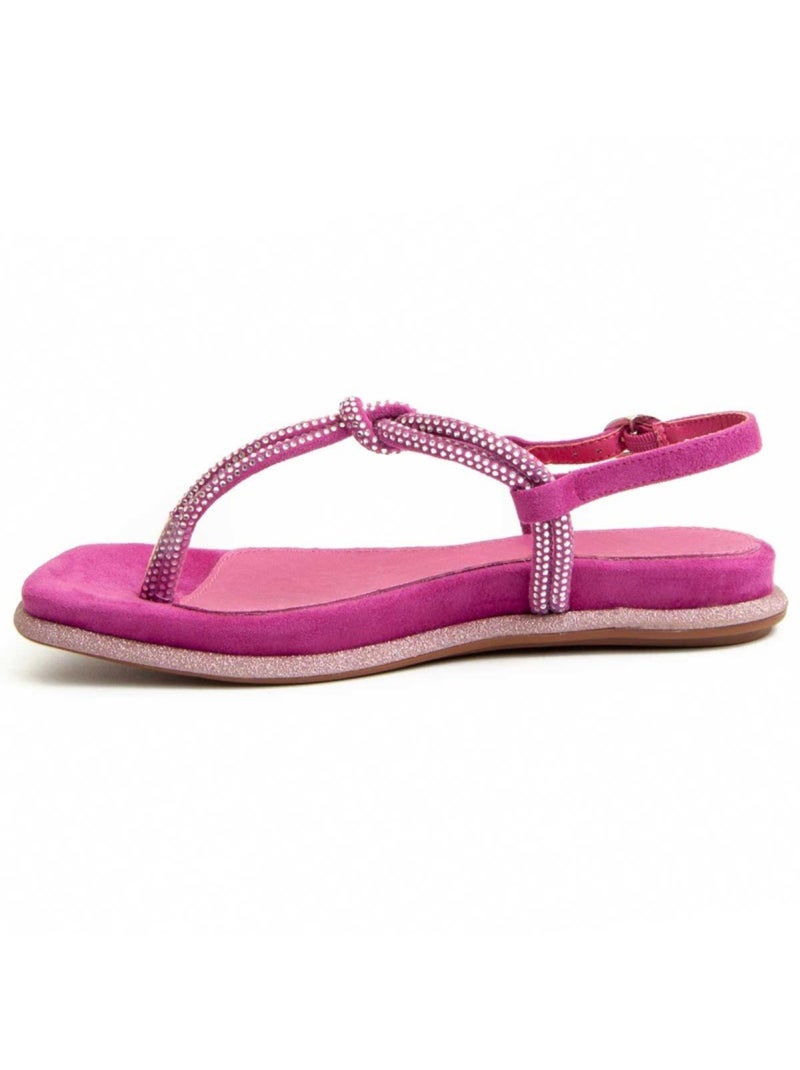 Sandália Baixa Material Sintético Montevita Rosa - Kiabi