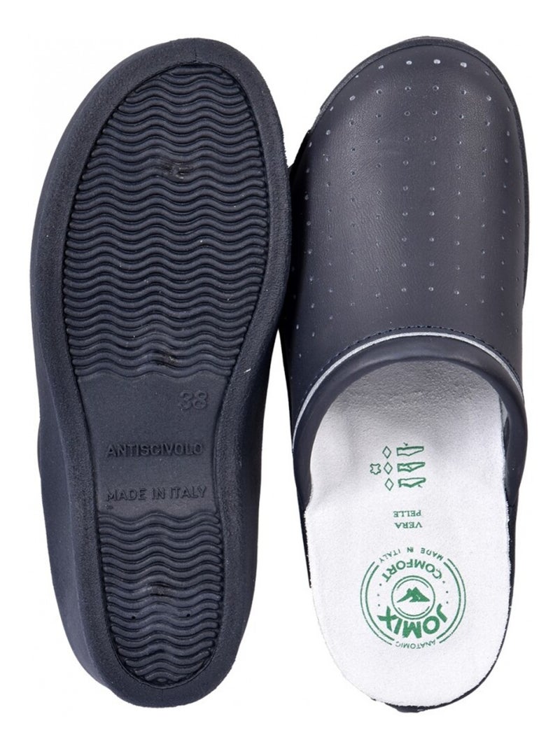 Sandalia Mula Mulher PREMIUM Azul-marinho - Kiabi