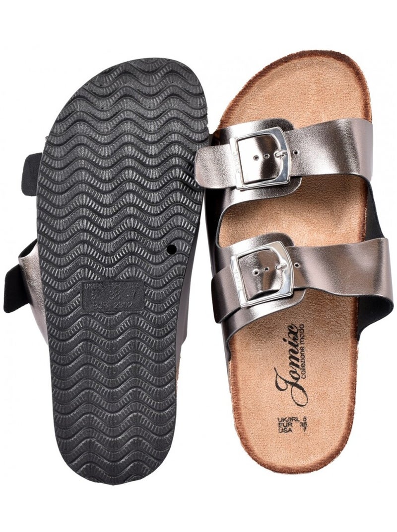Sandalia Mula Mulher PREMIUM Bronze - Kiabi