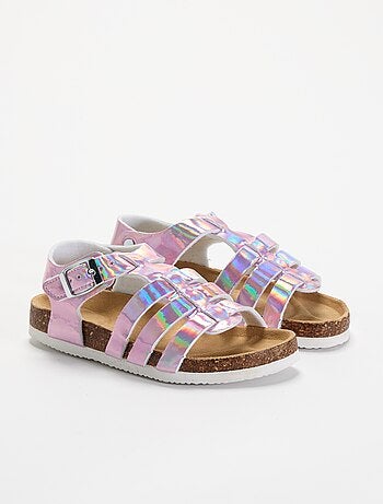 Sandália multi-tiras