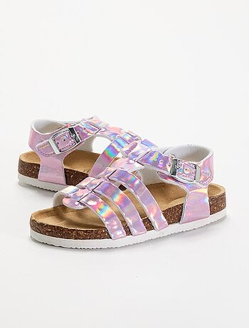 Sandália multi-tiras