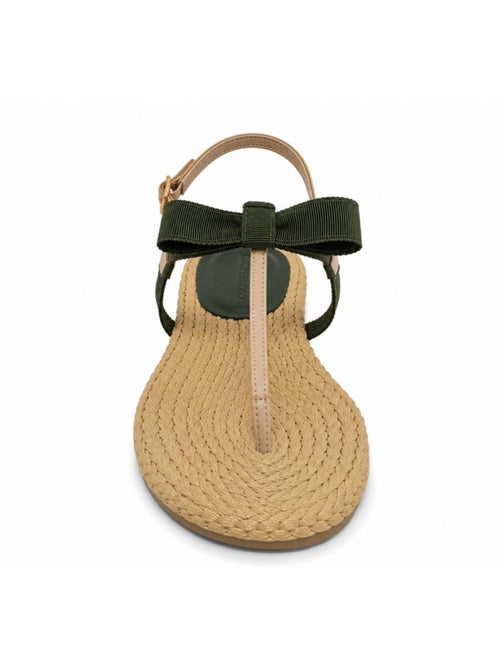 Sandália rasa material sintético montevita - Kiabi Sandália rasa material sintético montevita - Kiabi