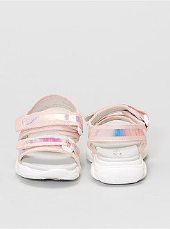 Sandálias abertas com sola desportiva - Kiabi