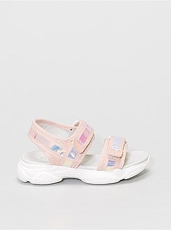 Sandálias abertas com sola desportiva - Kiabi