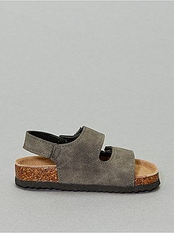 Sandálias abertas com velcros - Kiabi