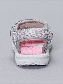 Sandálias abertas com velcros - Kiabi