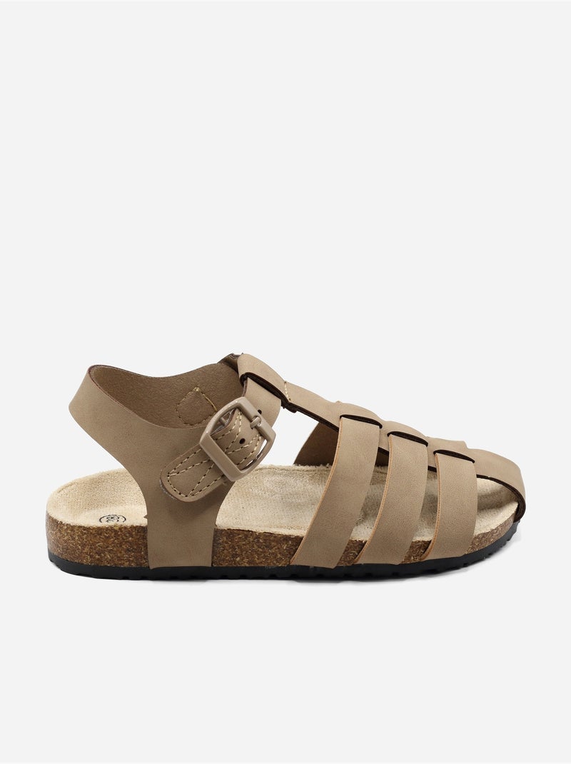 Sandálias alça cruzada Toupe - Kiabi
