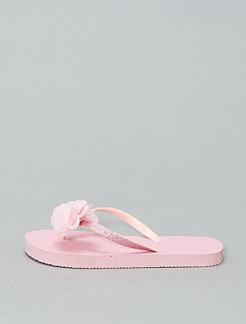 Sandálias anatómicas com estampados flores - Kiabi