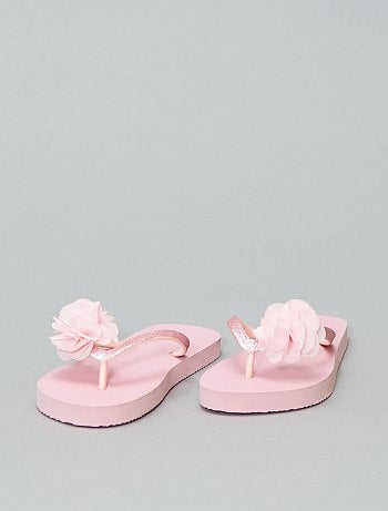 Sandálias anatómicas com estampados flores - Kiabi