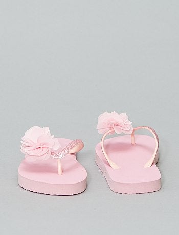 Sandálias anatómicas com estampados flores - Kiabi