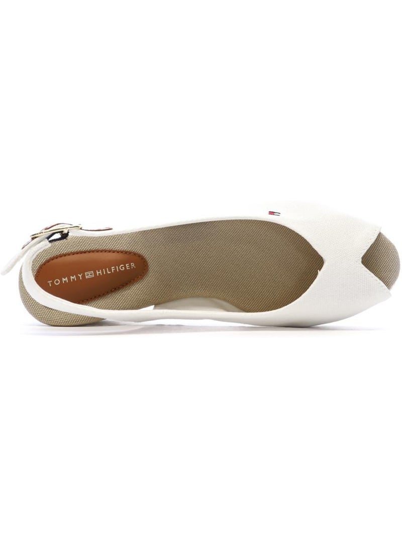Sandálias Brancas Tommy Hilfiger Flag para Mulher Branco - Kiabi