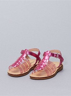 Sandálias brilhantes tipo medusas - Kiabi