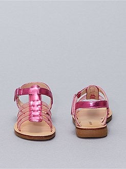 Sandálias brilhantes tipo medusas - Kiabi