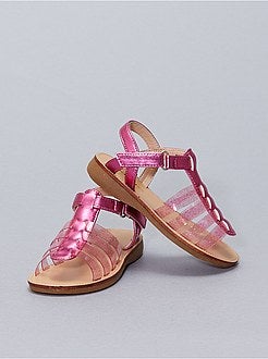 Sandálias brilhantes tipo medusas - Kiabi