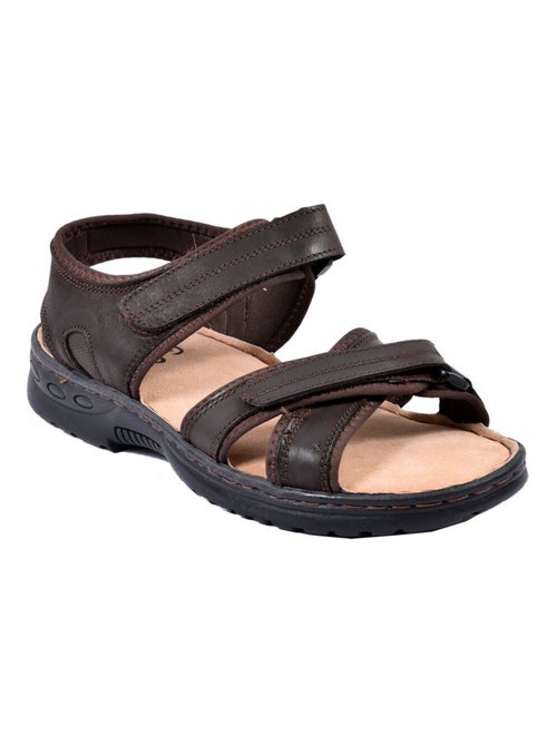 Sandalias cabedal velcro - Kiabi Sandalias cabedal velcro - Kiabi