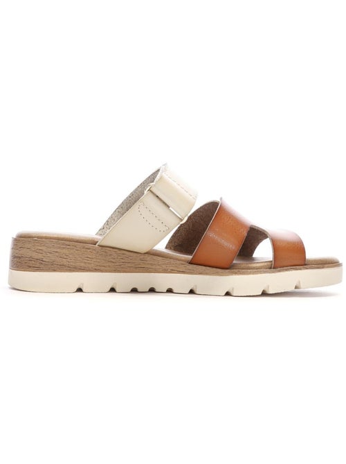 Sandálias Camel e Cru para Mulher Xti 144125 - Kiabi Sandálias Camel e Cru para Mulher Xti 144125 - Kiabi